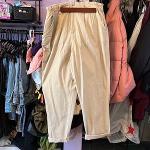 American Eagle Khaki Mom Pant